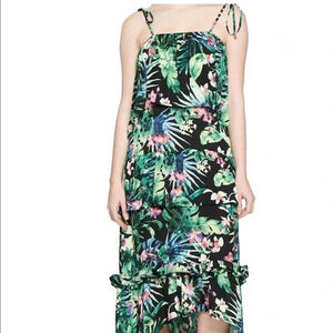 Walter Baker Tasha Tropical Floral Maxi Dress XS